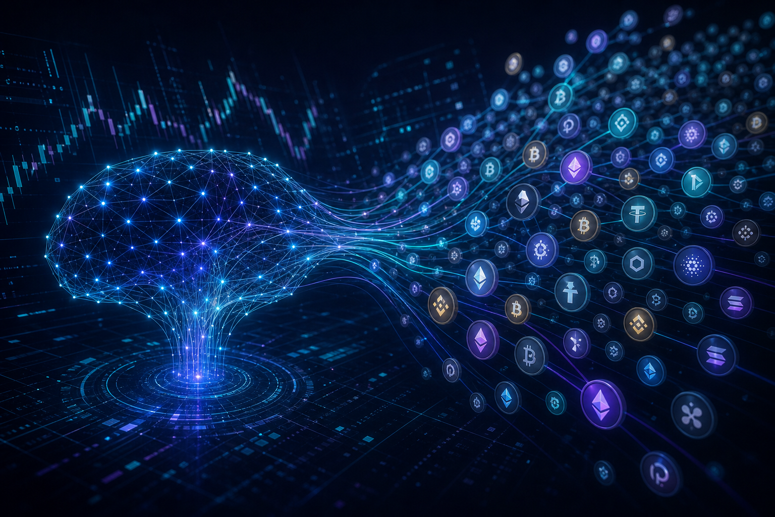 AI engine scanning crypto coins in real time